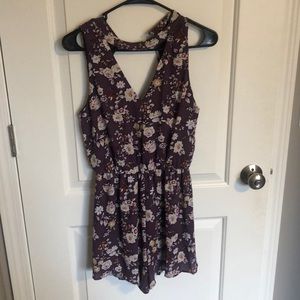 Floral romper